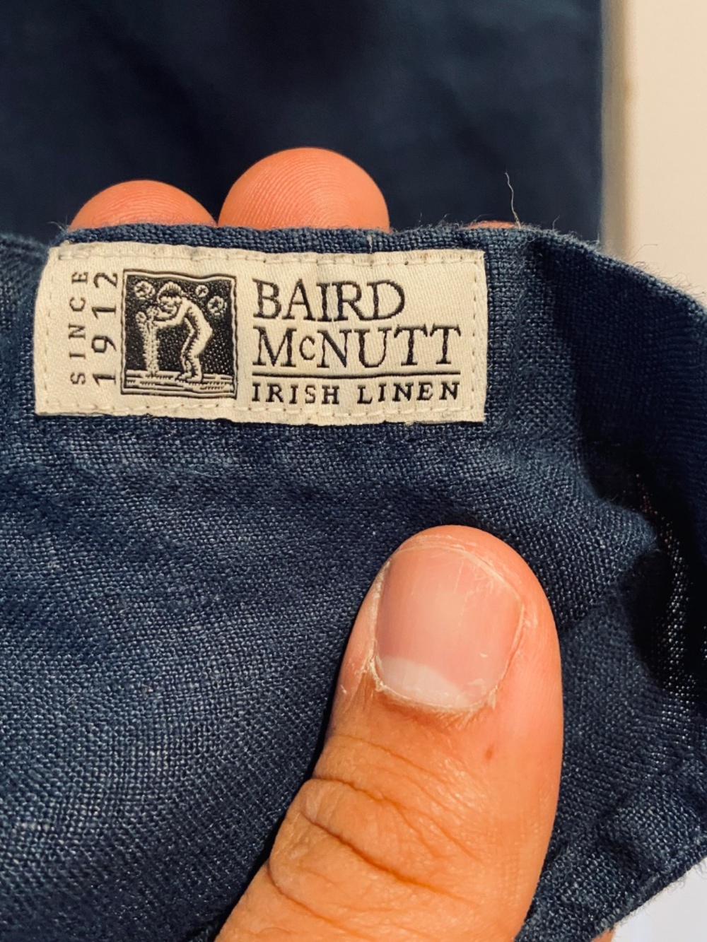 J.Crew Baird McNutt Irish Linen - Picture 4 of 7